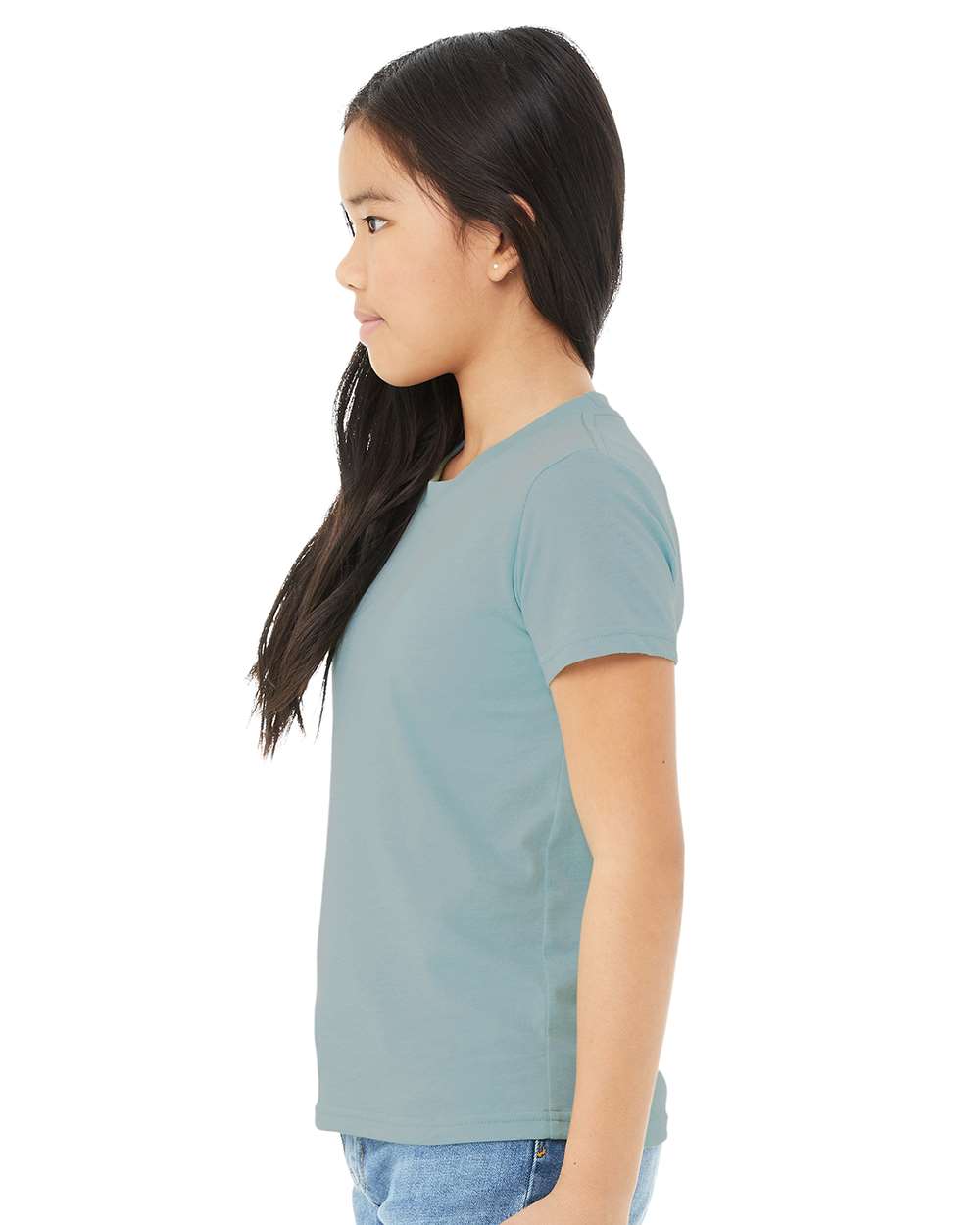 BELLA + CANVAS 3001YCVC - Youth CVC Jersey Tee 5 BELLA + CANVAS 3001YCVC – Youth CVC Jersey Tee - Heather Blue Lagoon