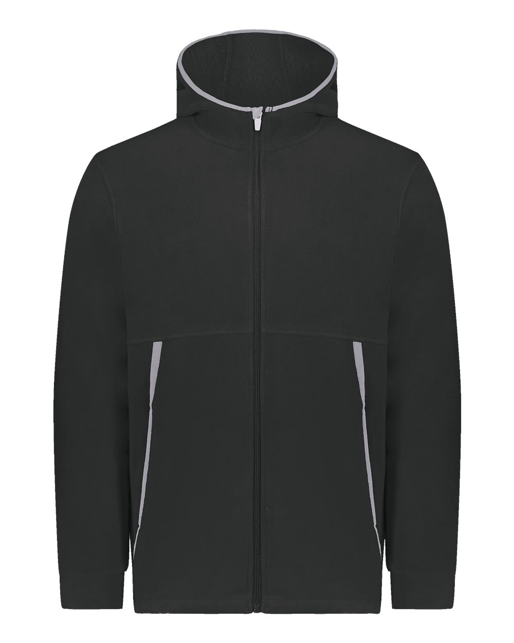 Augusta Sportswear 6859 - Youth Eco Revive™ Polar Fleece Hooded Full-Zip Jacket 1 Augusta Sportswear 6859 – Youth Eco Revive™ Polar Fleece Hooded Full-Zip Jacket - Black