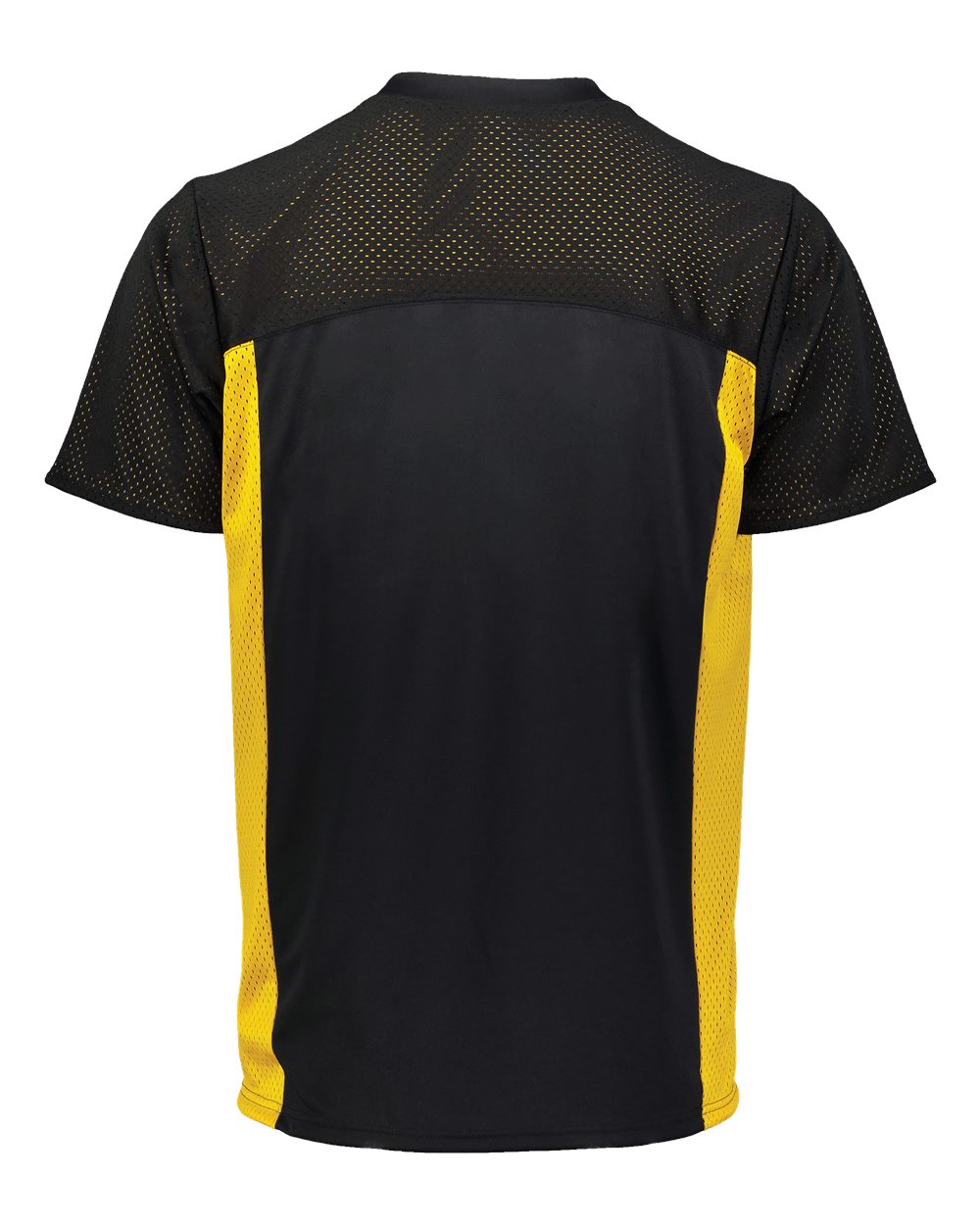 Augusta Sportswear 264 - Unisex Reversible Flag Football Jersey 2 Augusta Sportswear 264 – Unisex Reversible Flag Football Jersey - Black/ Gold