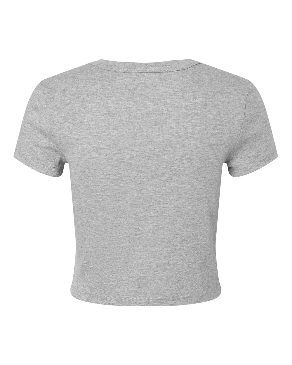 BELLA + CANVAS 1010 - Women's Micro Rib Baby Tee 3 BELLA + CANVAS 1010 – Women’s Micro Rib Baby Tee - Athletic Heather