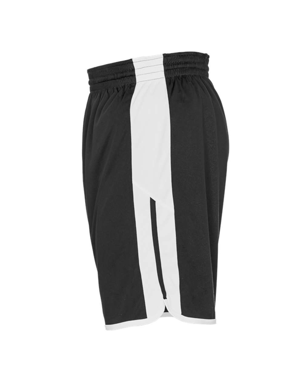 Alleson Athletic 590PSP - Unisex Crossover Reversible Shorts 3 Alleson Athletic 590PSP – Unisex Crossover Reversible Shorts - Black/ White
