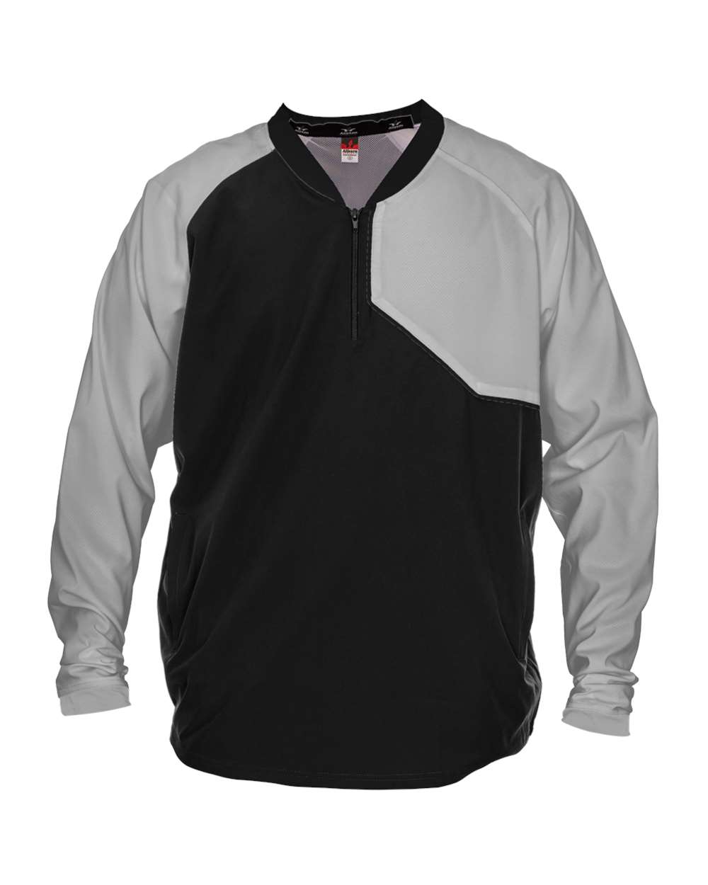 Alleson Athletic 3JLS21A - Unisex Field Batters Jacket 1 Alleson Athletic 3JLS21A – Unisex Field Batters Jacket - Black/ Grey