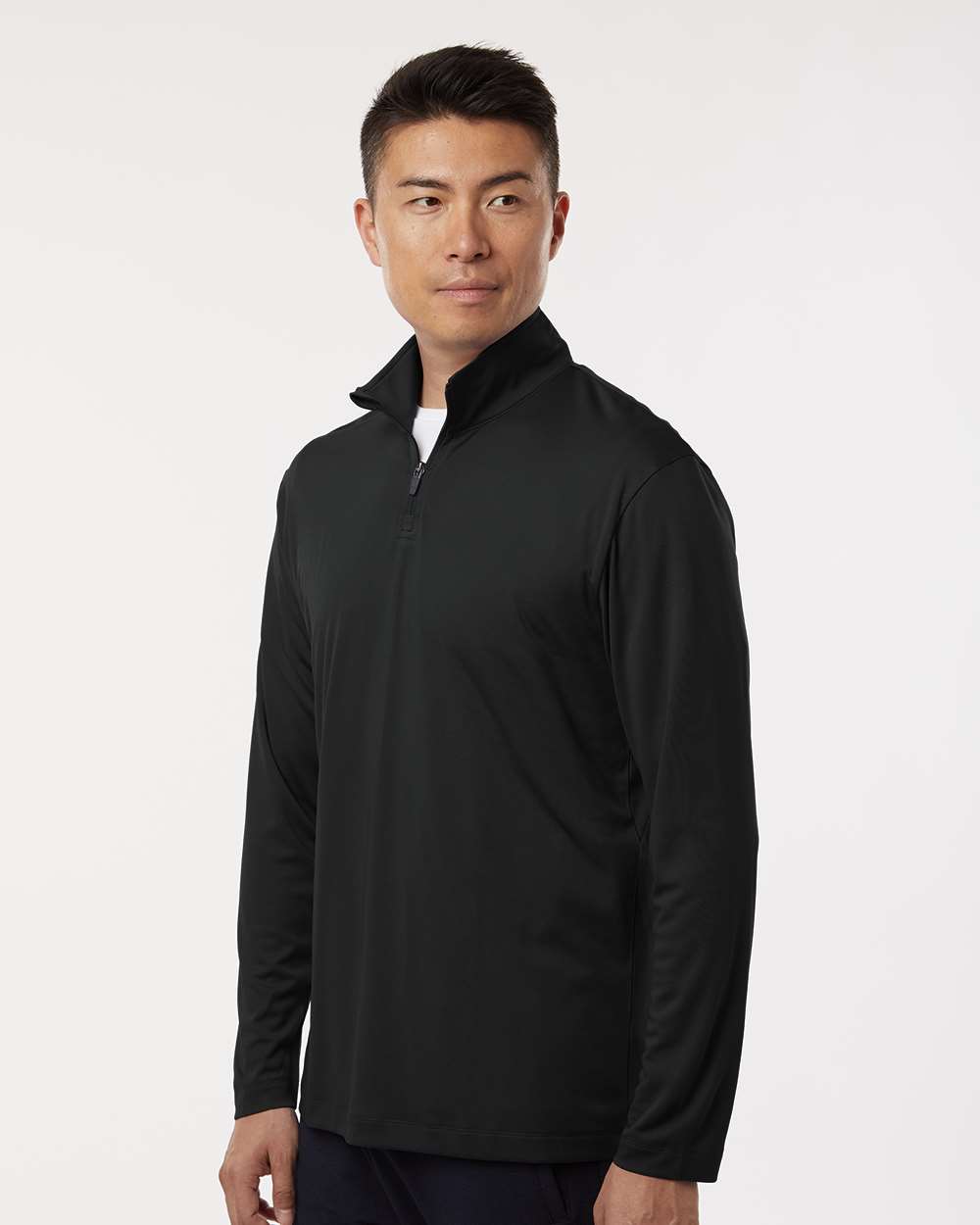 AllPro 41870 - Men's Pro-Lock Performance Quarter-Zip Pullover 5 AllPro 41870 – Men’s Pro-Lock Performance Quarter-Zip Pullover - Black