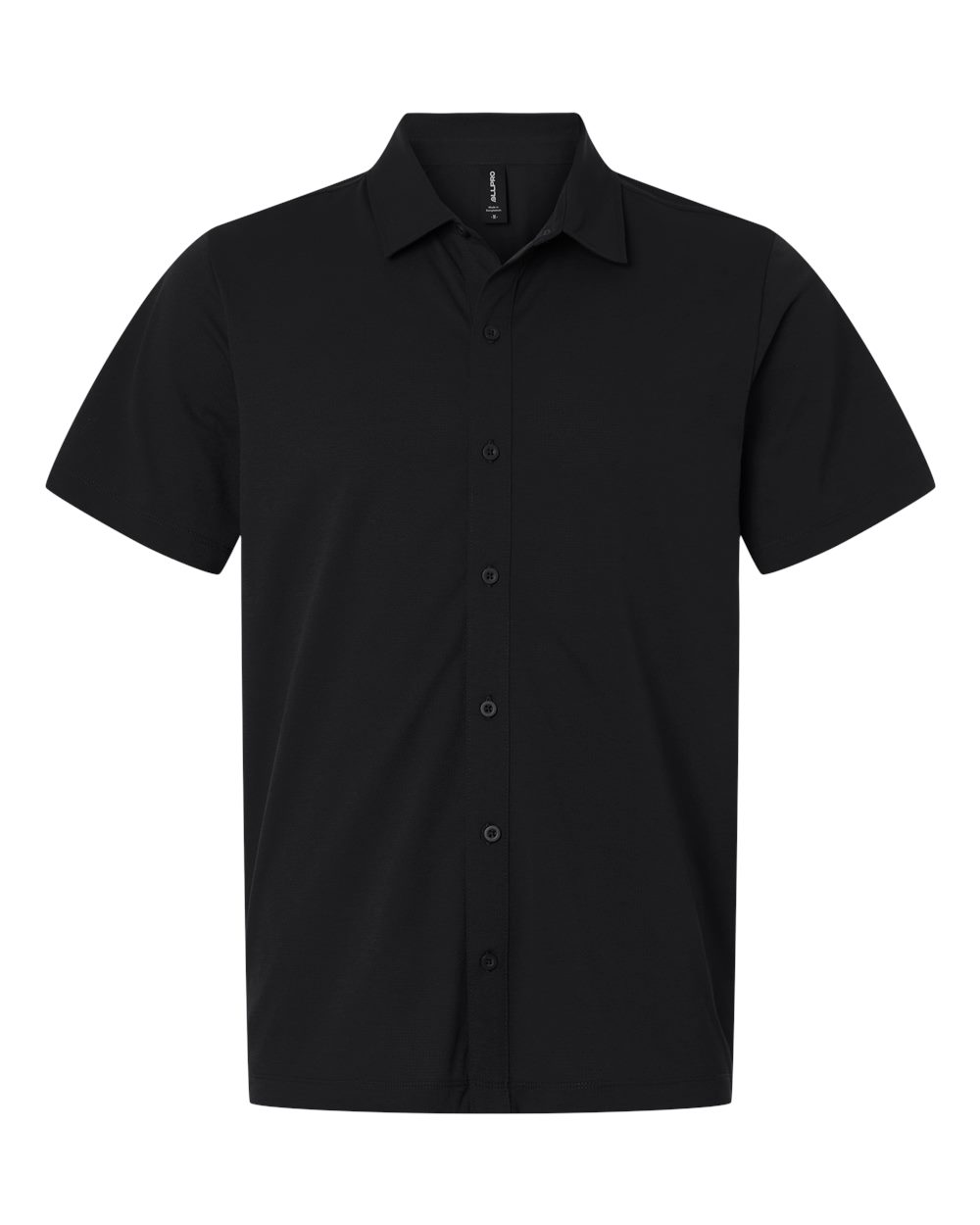 AllPro 41SPSS - Men's Pro-Flex Sorona® Button Down Short Sleeve Shirt 2 AllPro 41SPSS – Men’s Pro-Flex Sorona® Button Down Short Sleeve Shirt - Black