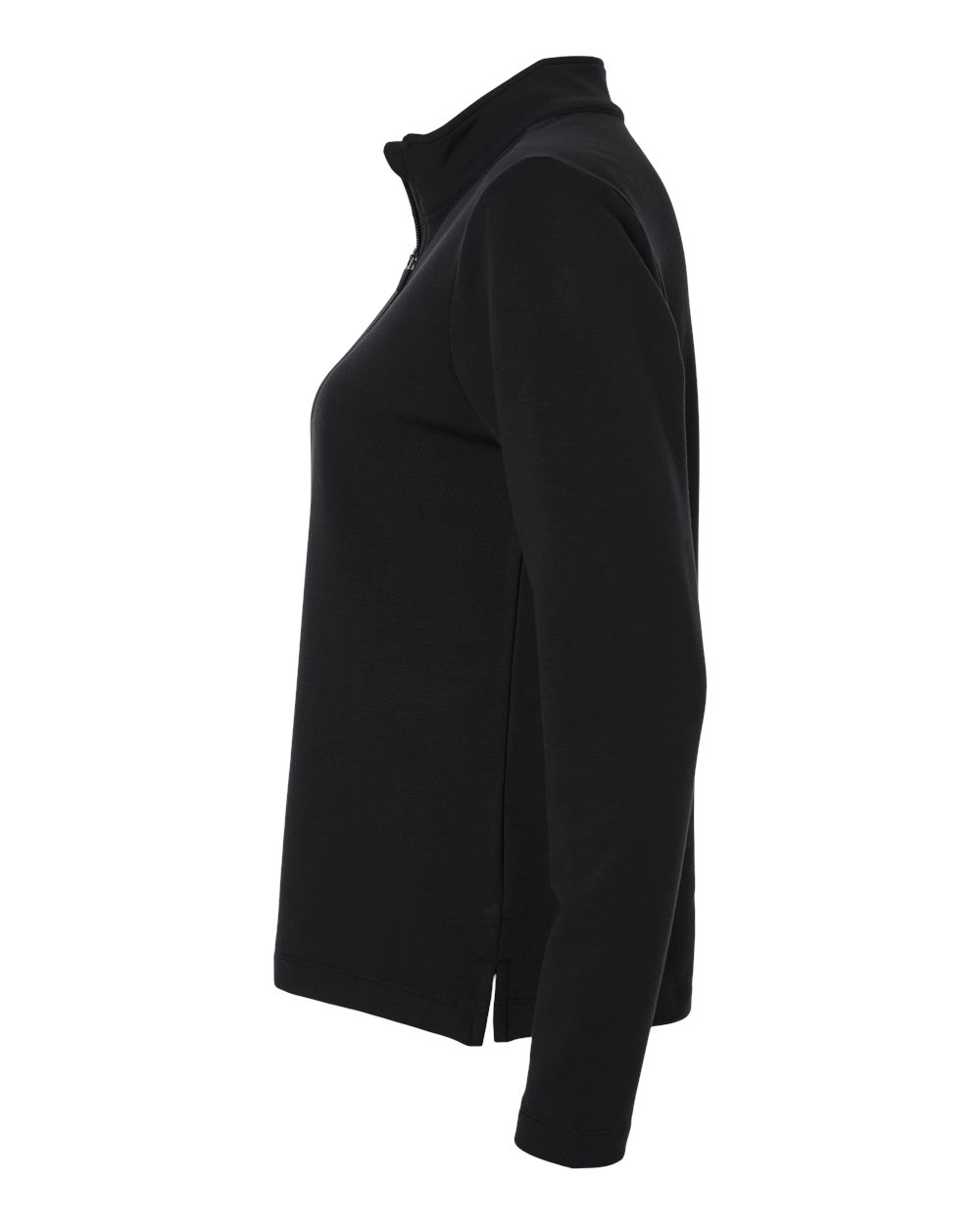 AllPro STF870L - Women's Stretch Quarter-Zip Fleece Pullover 4 AllPro STF870L – Women’s Stretch Quarter-Zip Fleece Pullover - Black