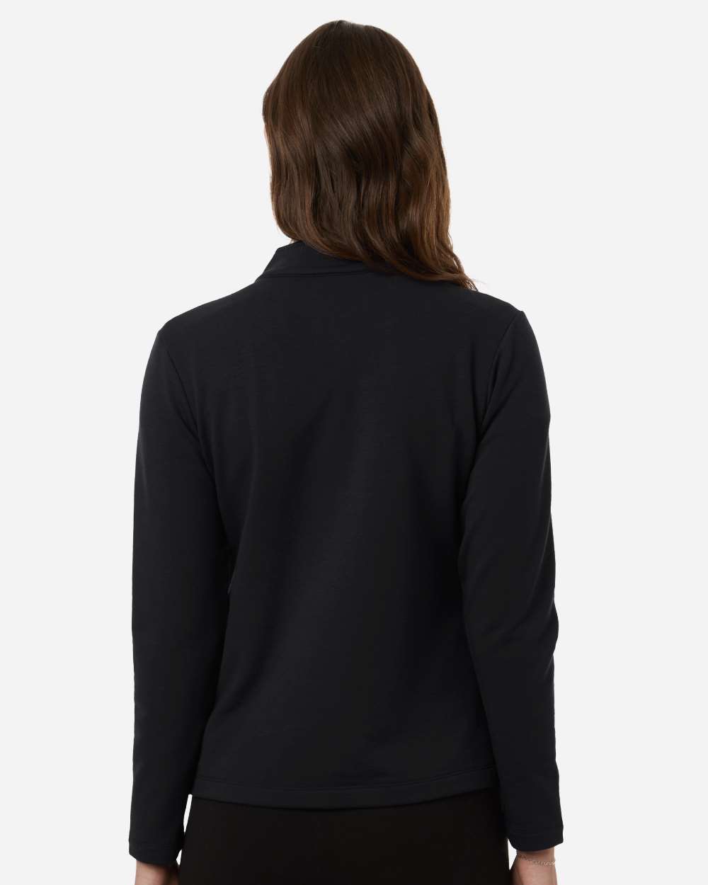 AllPro STF870L - Women's Stretch Quarter-Zip Fleece Pullover 6 AllPro STF870L – Women’s Stretch Quarter-Zip Fleece Pullover - Black