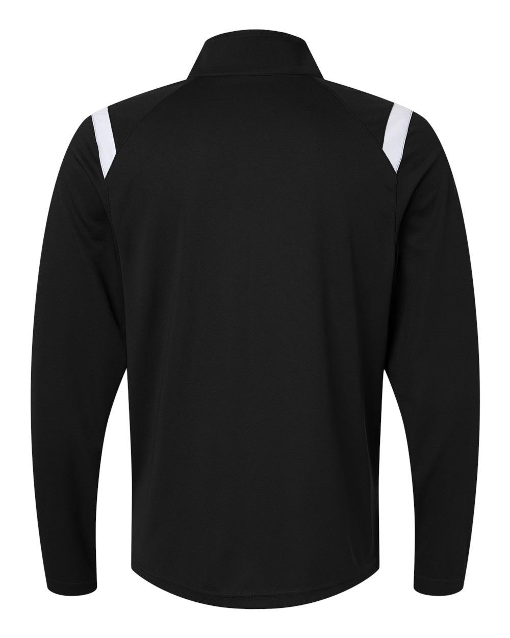 Badger 7725 - Men's On The Rise Outercore Warm-up Jacket 2 Badger 7725 – Men’s On The Rise Outercore Warm-up Jacket - Black/ White