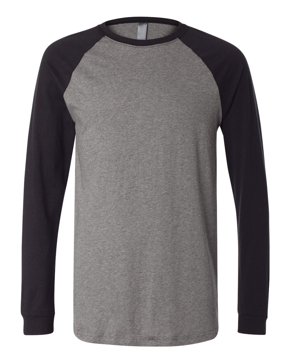 BELLA + CANVAS 3000 - Men's Long Sleeve Jersey Baseball Tee 1 BELLA + CANVAS 3000 – Men’s Long Sleeve Jersey Baseball Tee - Deep Heather/ Black