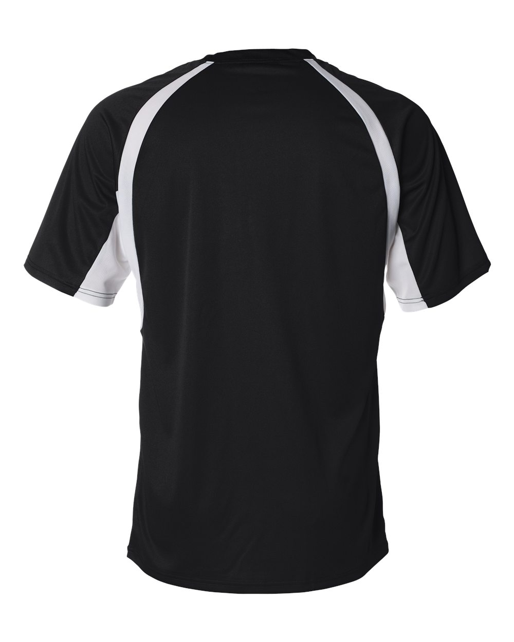 Badger 4144 - Men's B-Core Hook T-Shirt 2 Badger 4144 – Men’s B-Core Hook T-Shirt - Black/ White