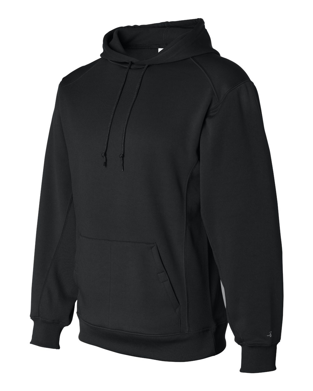 Badger 1454 - Men's Performance Fleece Hooded Sweatshirt 3 Badger 1454 – Men’s Performance Fleece Hooded Sweatshirt - Black