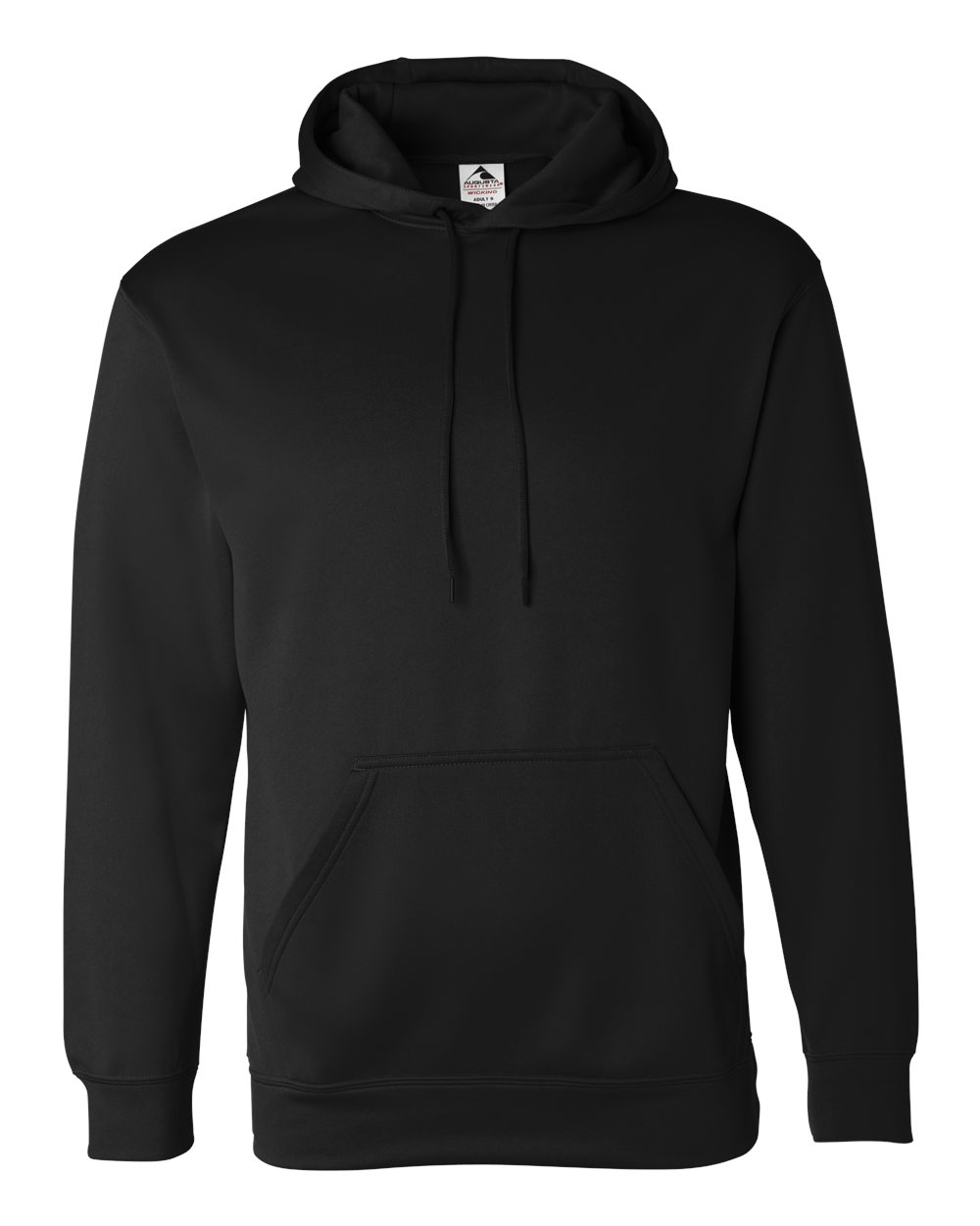 Augusta Sportswear 5505 - Men's Wicking Fleece Hooded Sweatshirt 1 Augusta Sportswear 5505 – Men’s Wicking Fleece Hooded Sweatshirt - Black