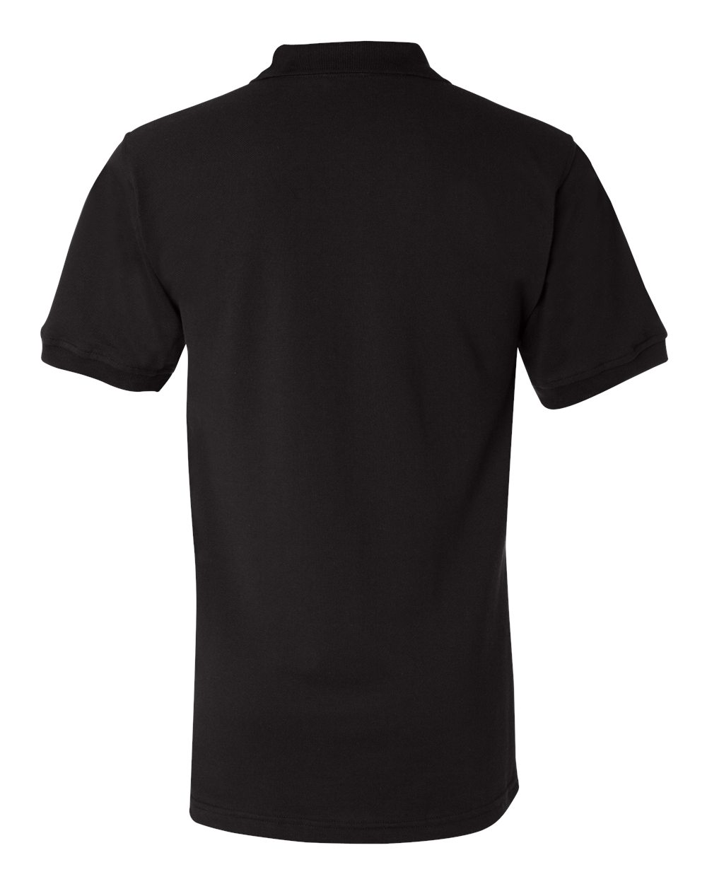 Bayside 1000 - Unisex USA-Made Polo 2 Bayside 1000 – Unisex USA-Made Polo - Black