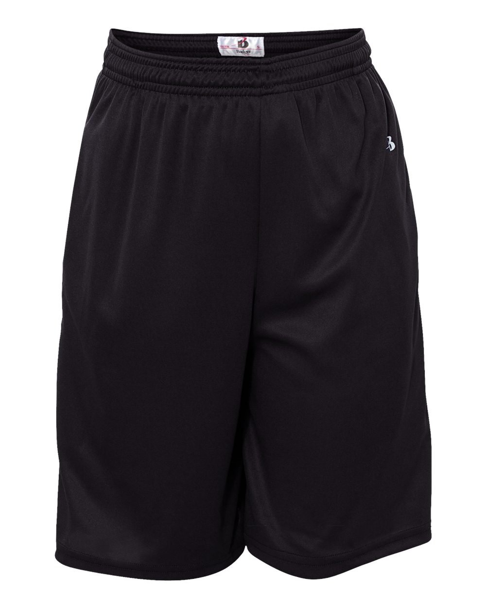 Badger 2119 - Youth B-Core Pocketed Shorts 1 Badger 2119 – Youth B-Core Pocketed Shorts - Black