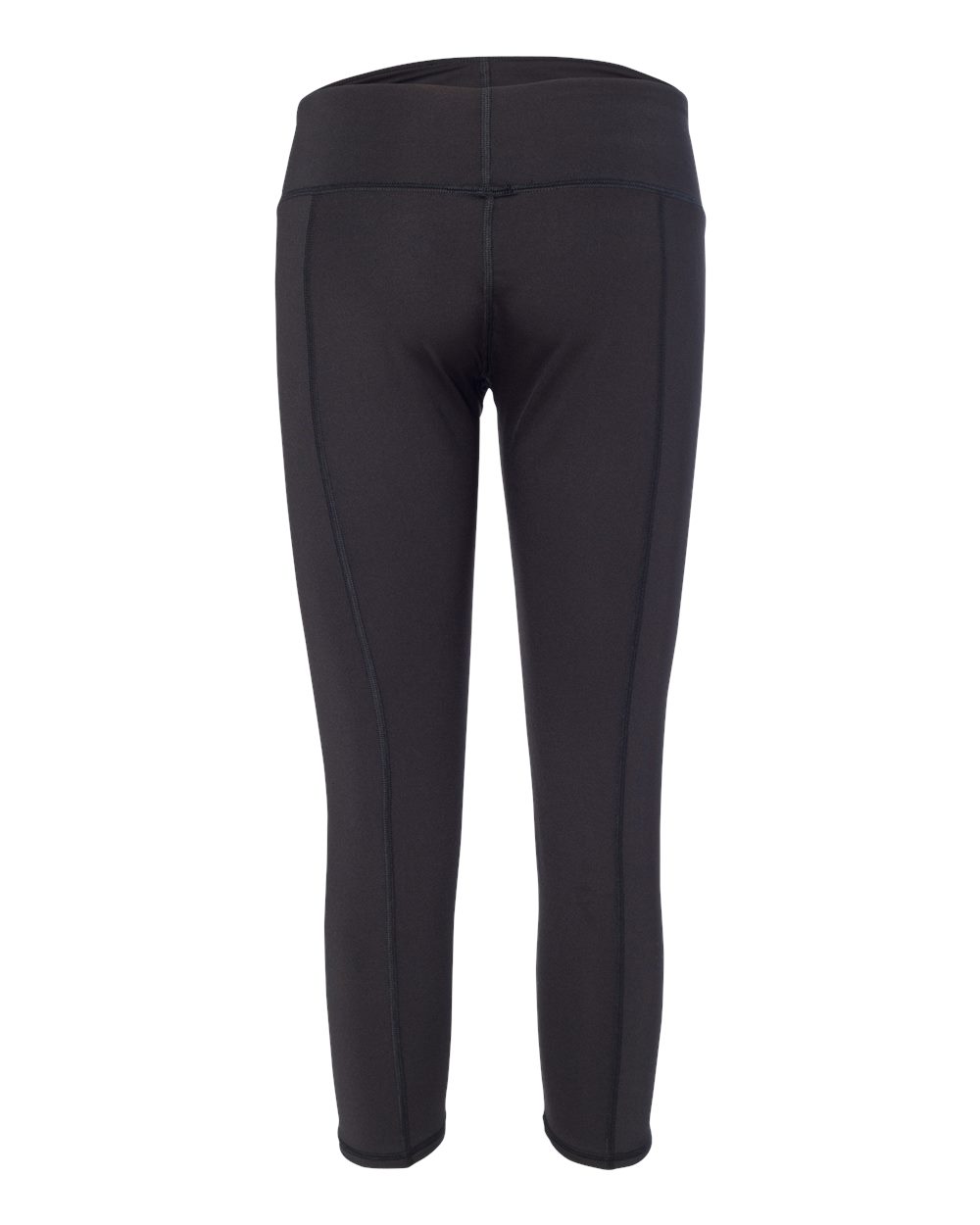 Badger 4617 - Women's Capri Leggings 2 Badger 4617 – Women’s Capri Leggings - Black