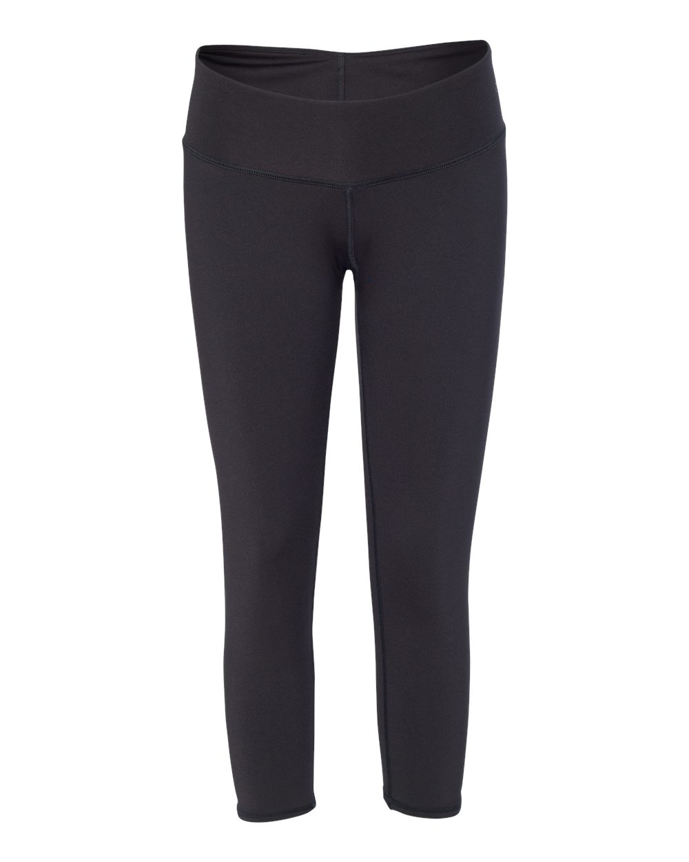 Badger 4617 - Women's Capri Leggings 1 Badger 4617 – Women’s Capri Leggings - Black