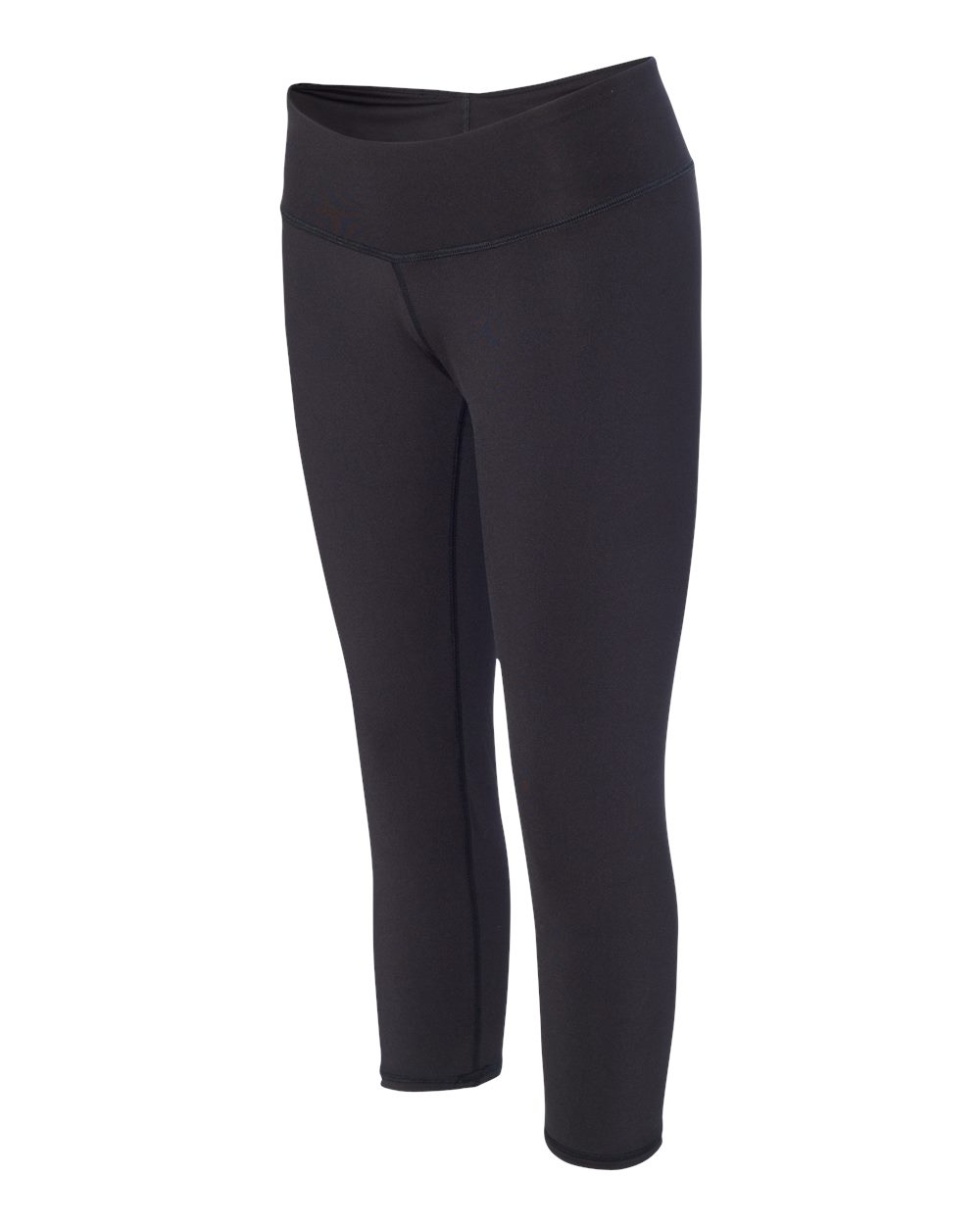 Badger 4617 - Women's Capri Leggings 3 Badger 4617 – Women’s Capri Leggings - Black