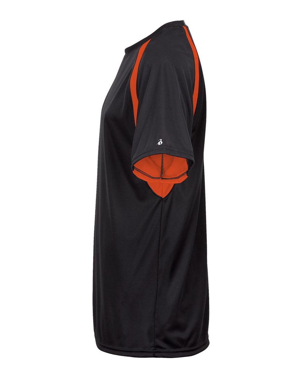 Badger 2144 - Youth B-Core Hook T-Shirt 3 Badger 2144 – Youth B-Core Hook T-Shirt - Black/ Burnt Orange