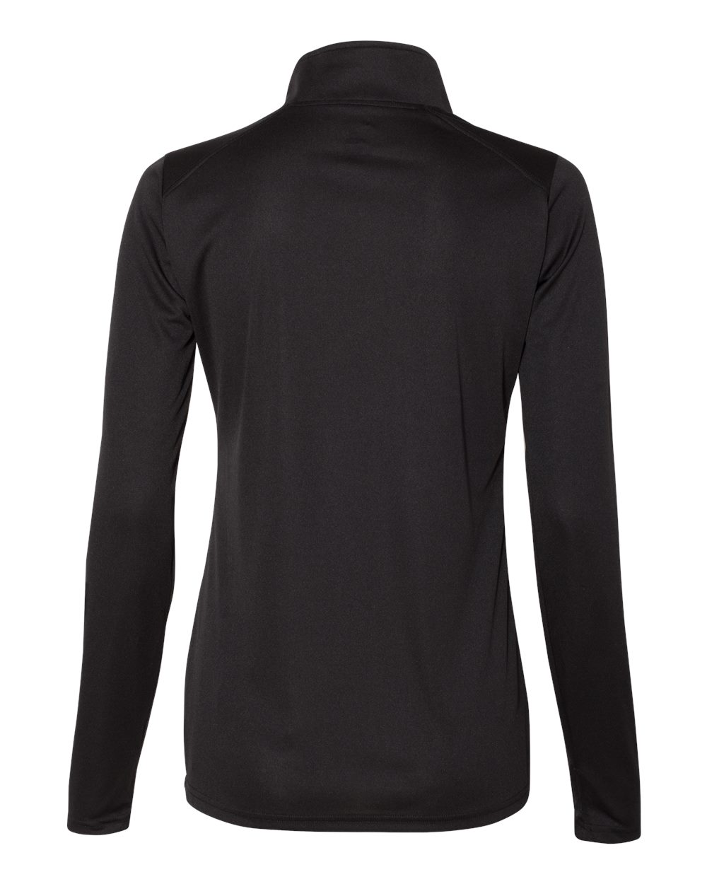 Badger 4103 - Women’s B-Core Quarter-Zip Pullover 2 Badger 4103 – Women’s B-Core Quarter-Zip Pullover - Black/ Graphite