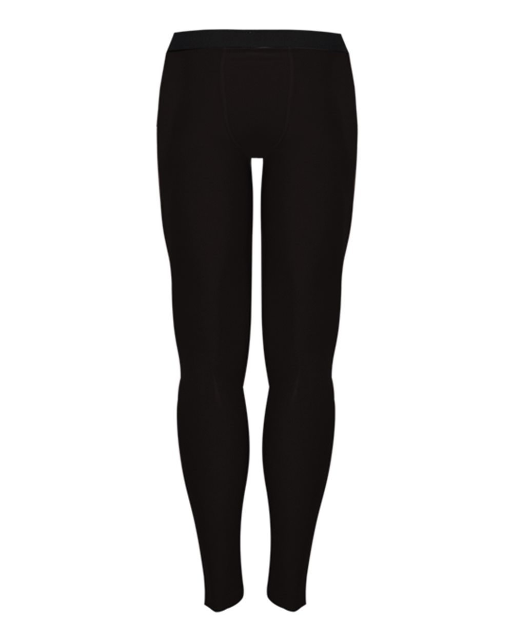 Badger 4610 - Men's Compression Full-Length Tights 2 Badger 4610 – Men’s Compression Full-Length Tights - Black