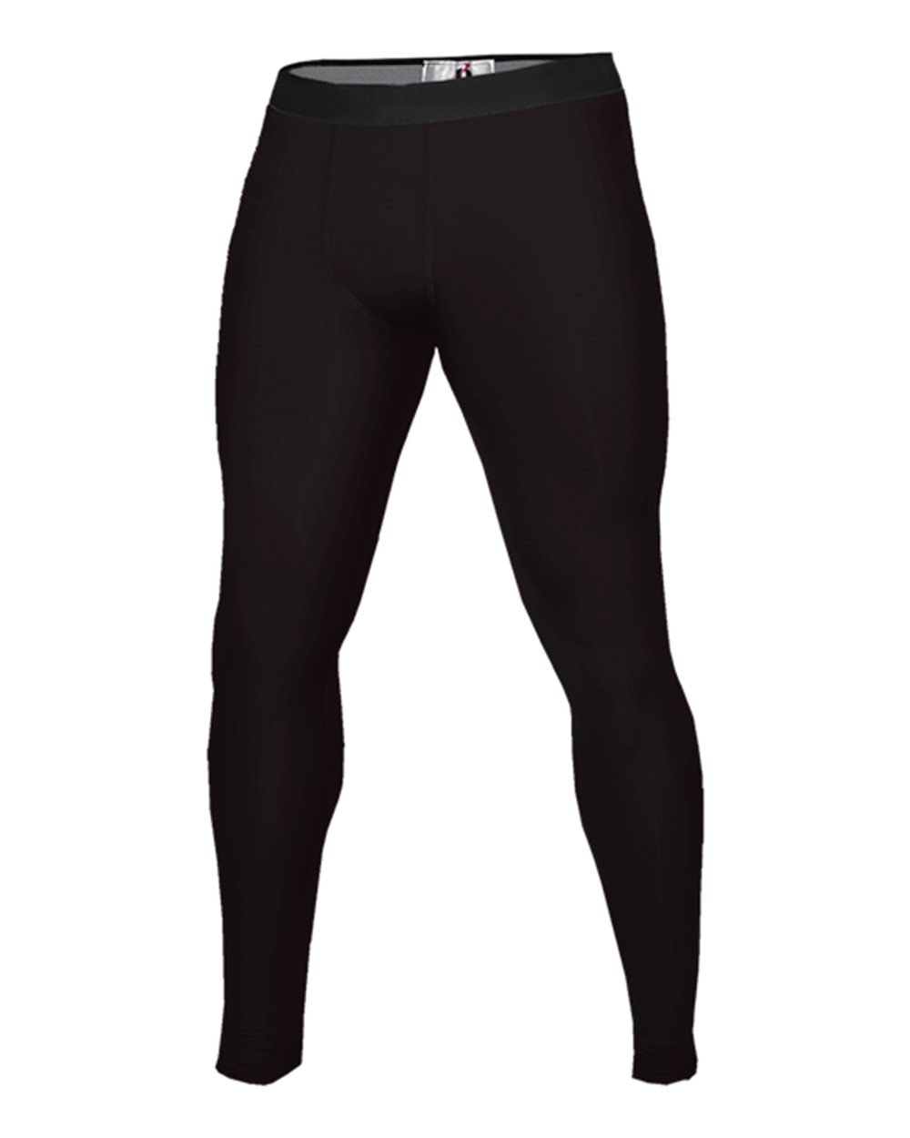 Badger 4610 - Men's Compression Full-Length Tights 1 Badger 4610 – Men’s Compression Full-Length Tights - Black