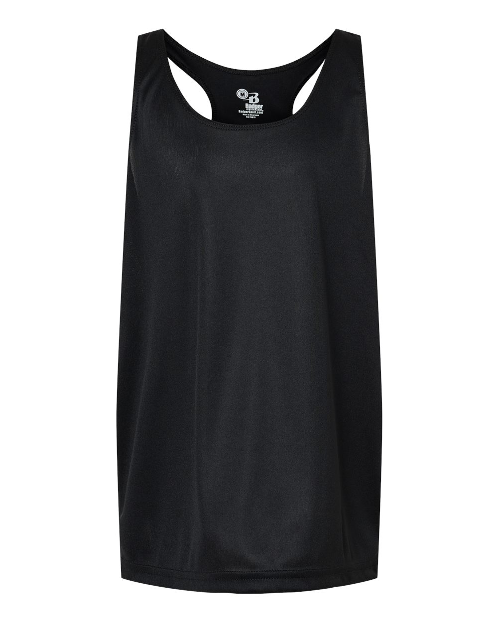Badger 2166 - Girls’ B-Core Racerback Tank Top 2 Badger 2166 – Girls’ B-Core Racerback Tank Top - Black