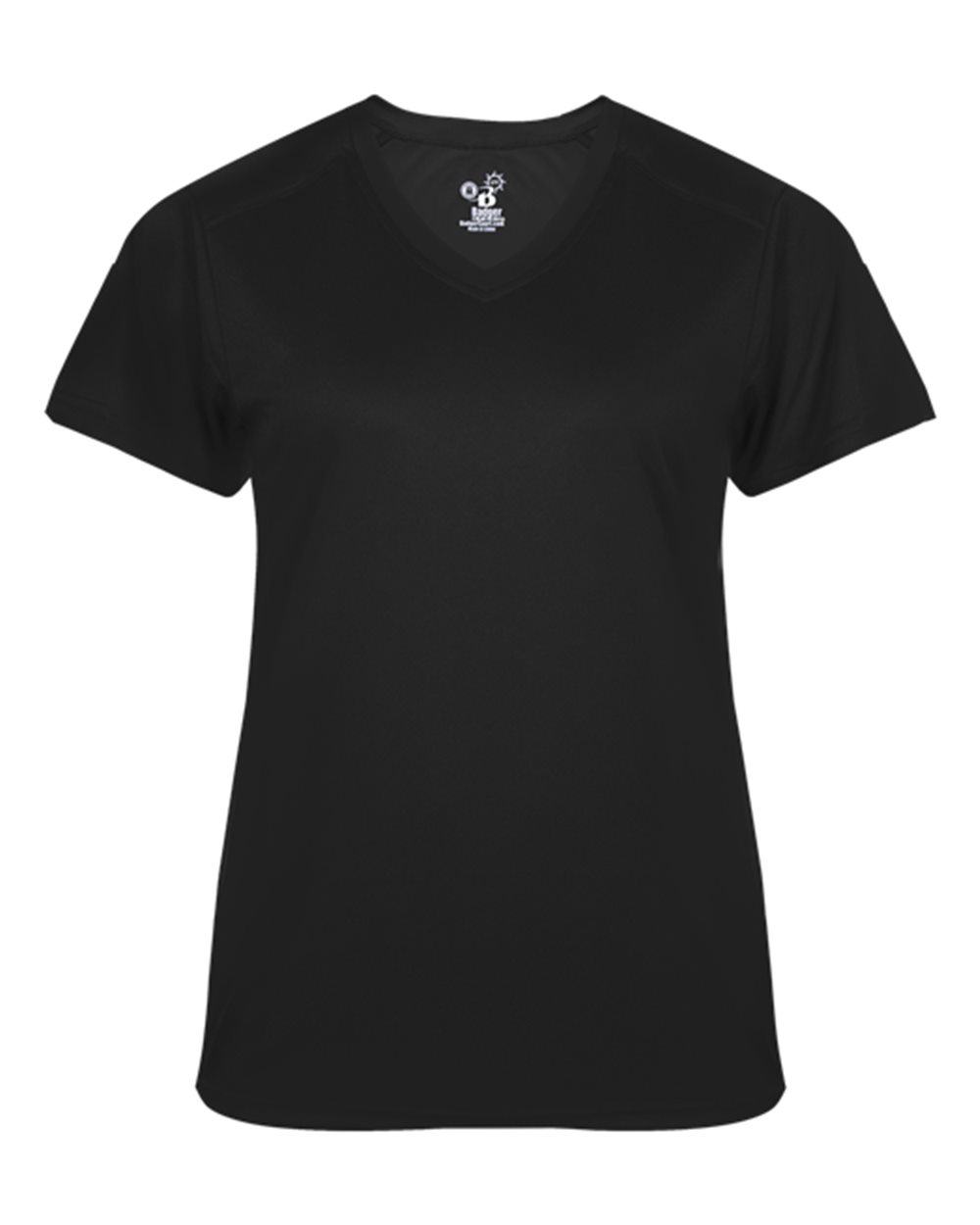 Badger 4062 - Women's Ultimate SoftLock™ V-Neck T-Shirt 1 Badger 4062 – Women’s Ultimate SoftLock™ V-Neck T-Shirt - Black