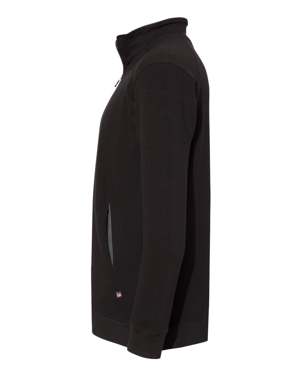 Badger 1060 - Men's FitFlex French Terry Quarter-Zip Pullover 3 Badger 1060 – Men’s FitFlex French Terry Quarter-Zip Pullover - Black