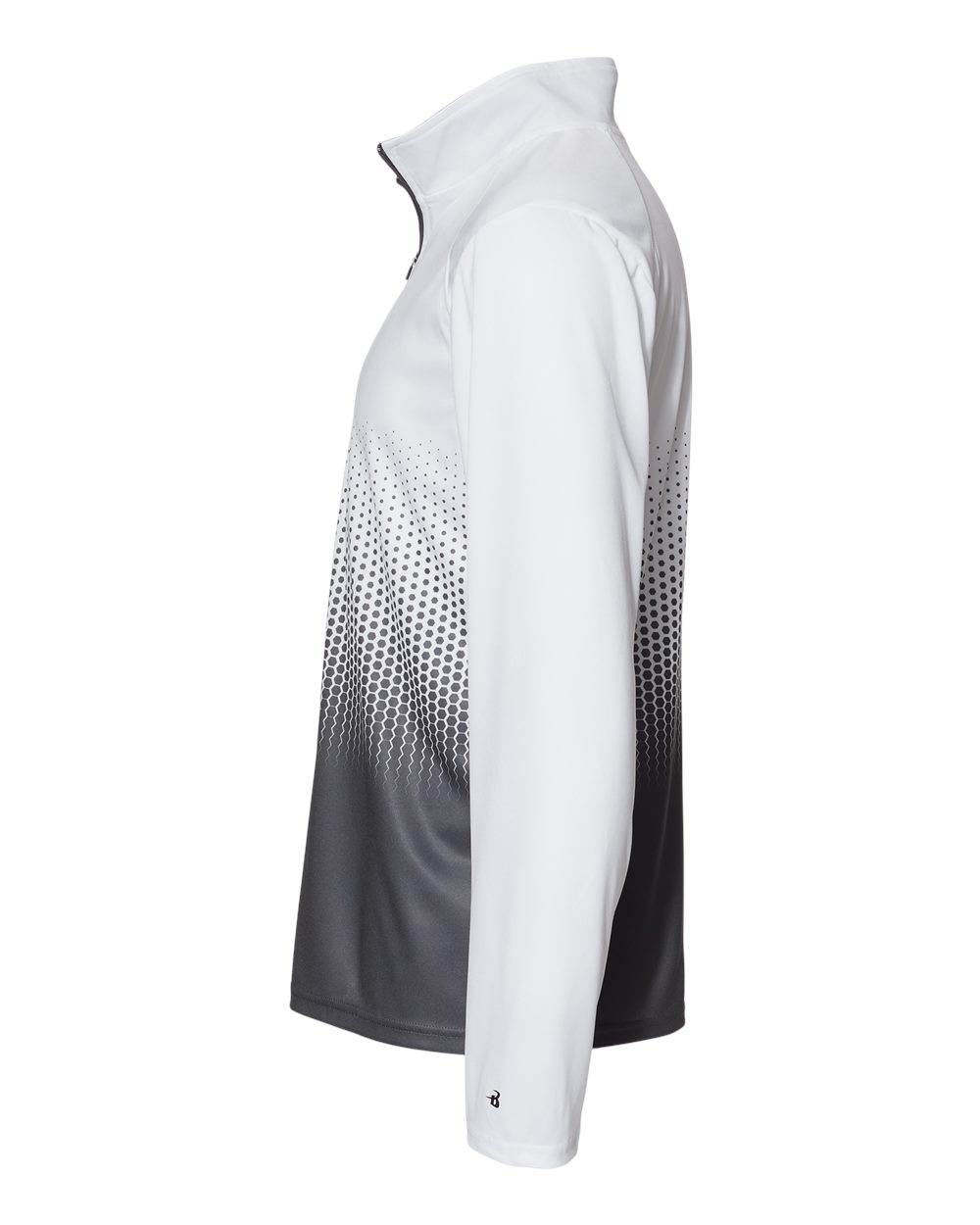 Badger 4222 - Men's Hex 2.0 Quarter-Zip Pullover 3 Badger 4222 – Men’s Hex 2.0 Quarter-Zip Pullover - Graphite