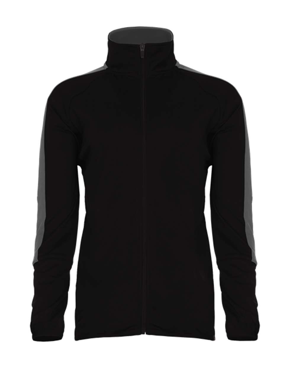 Badger 7921 - Women's Blitz Outer-Core Jacket 1 Badger 7921 – Women’s Blitz Outer-Core Jacket - Black/ Graphite